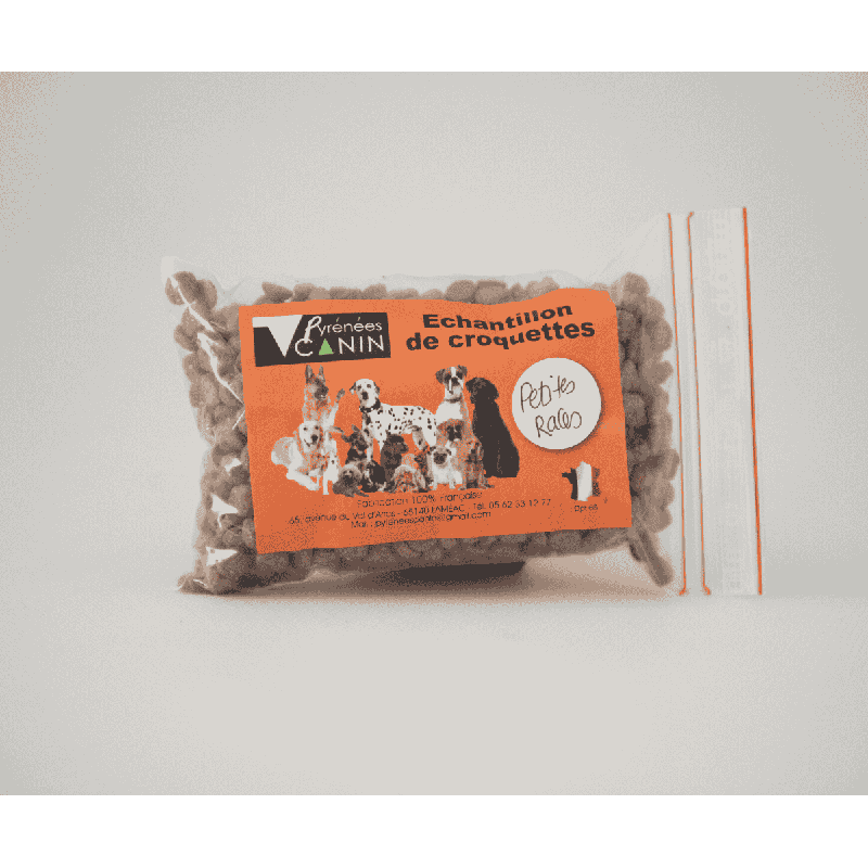 Échantillon croquettes Petites Races 28/14 | Pyrénées Canin